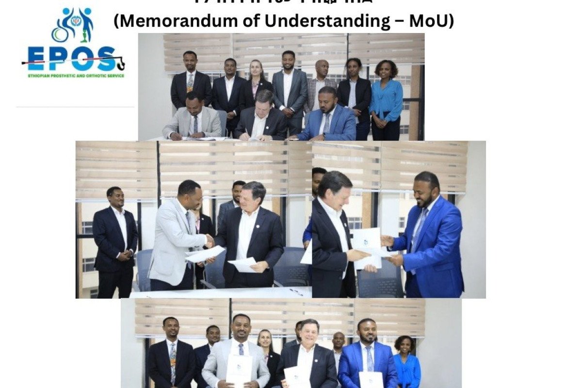 Tripartite Memorandum of Understanding Signed to Strengthen Rehabilitation Medicine Capacity in Ethiopia